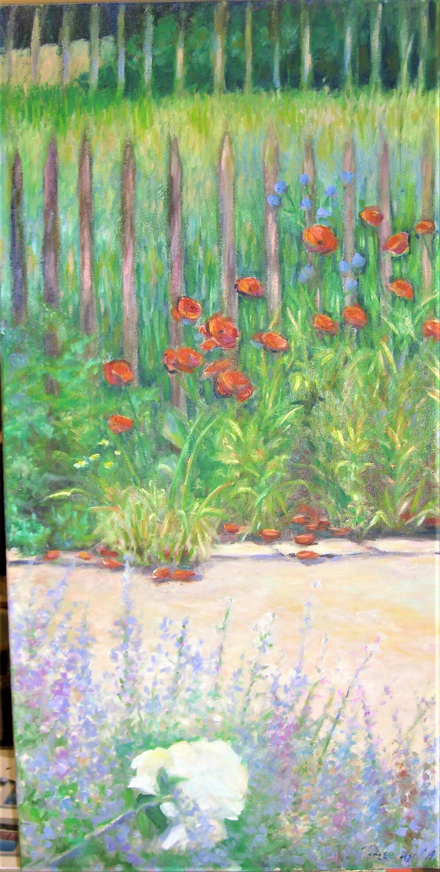 Weiß, Lila und Rot Weiß, Lila und Rot